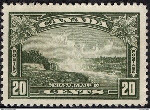 CANADA 1935 KGV 20c Olive-Green, Niagara Falls SG349 MH