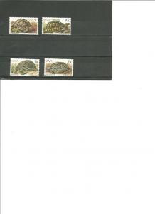 South West Africa  1982  MNH   487-90 Turtles