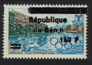 Benin Grenoble Winter Olympic Games Ovpt 150F 1996 MNH MI#719