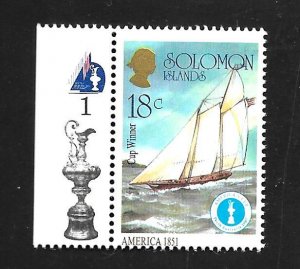 Solomon Islands 1986 - MNH + Tab - Scott #570a