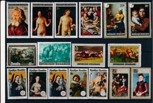 D390482 Rwanda Nice selection of MNH stamps