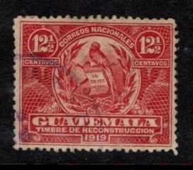Guatemala - #RA1 National Emblem - Used