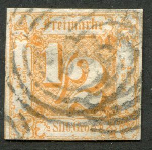 Thurn & Taxis N.District  Sc# 17  used