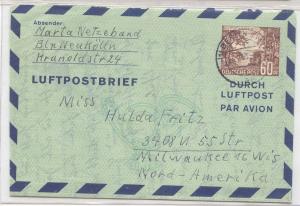 Germany Berlin LF 4 Dritter Falz inside stationary 1953