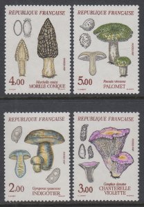 France 2050-2053 Mushrooms MNH VF