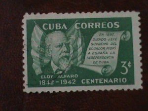 ​CUBA-FAMOUS PEOPLE OF CUBA- USED VERY FINE WE SHIP TO WORLDWIDE AND COMBIN