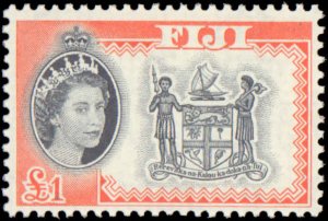 Fiji #163-165, Complete Set(13), 1959-1963, Hinged