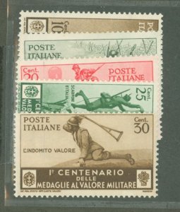 Italy #331-35  Single