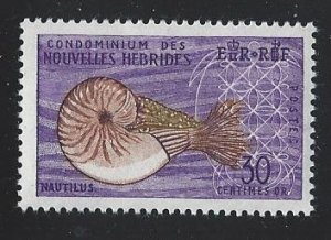 New Hebrides French mlh sc 117