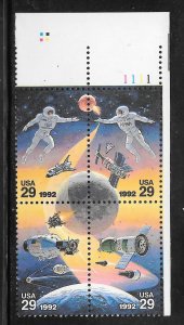 #2579 MNH Plate Block of 4