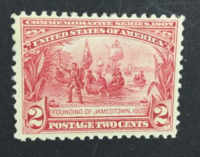 MOMEN: US STAMPS #329 MINT OG NH VF+ LOT #75871*