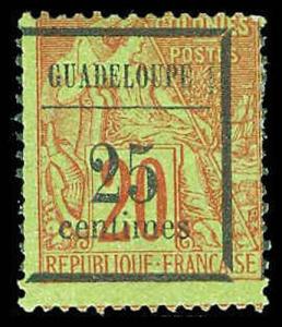 GUADELOUPE 5  Mint (ID # 84069)