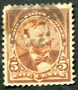 223 5c Grant VF