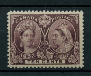 #57 TEN Cent Jubilee VF MNH POST OFFICE FRESH Cat $750 Canada mint