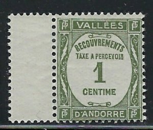 French Andorra J16 MH 1935 issue (an6142)