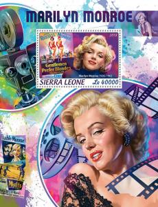 Z08 SRL18415b Sierra Leone 2018 Marilyn Monroe MNH ** Postfrisch