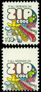 1511, 10¢ Missing Misperforation Shift Error With Normal Mint NH * Stuart Katz