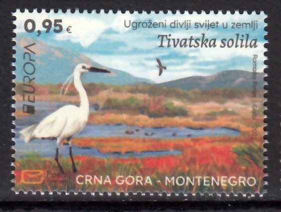 MONTENEGRO 2021 EUROPA CEPT BIRDS OISEAUX VOGEL UCCELLO AVES