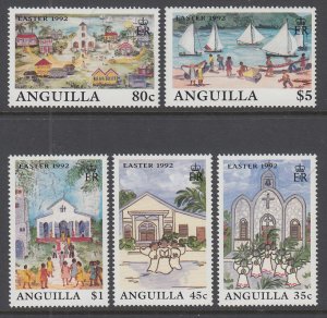 Anguilla 844-848 Easter MNH VF