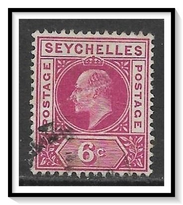 Seychelles #40 King Edward VII Used