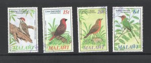 Malawi SC #470-473  VF, Used, Birds, Complete Set, CV $7.25 ..... 3690050