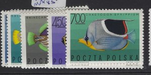 Poland Fish SC 1492-1500 MNH (4gra) 