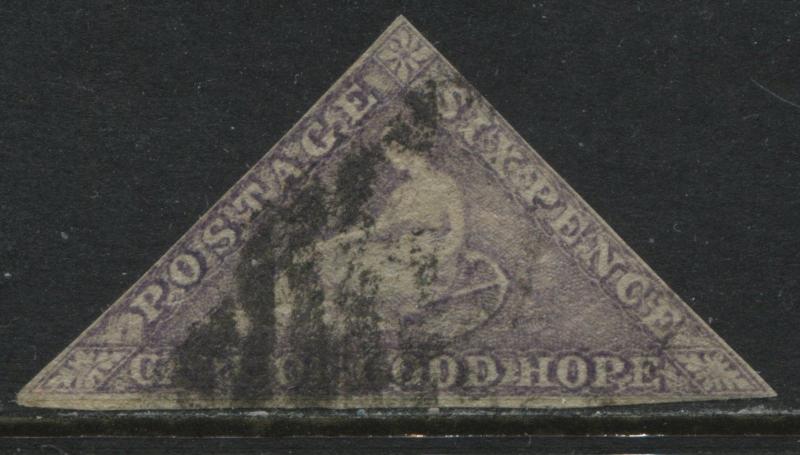 Cape of Good Hope 1863 6d purple used