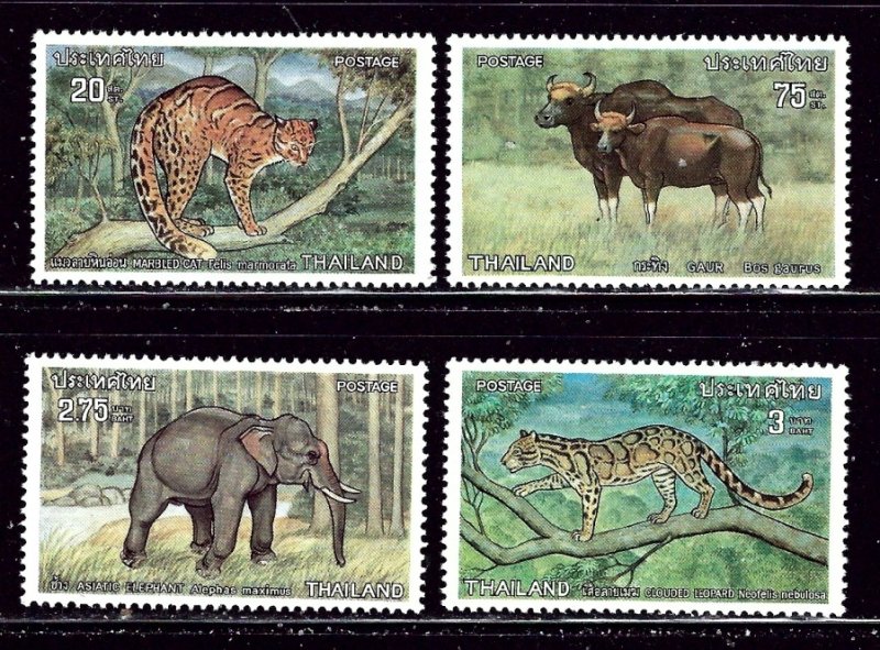 Thailand 723-26 MNH 1975 Protected Animals    (ap3046)