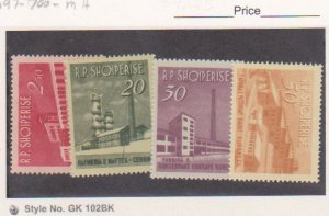 Albania Scott # 697-700 Mint H complete 1963 Industrial Development  Val $26.
