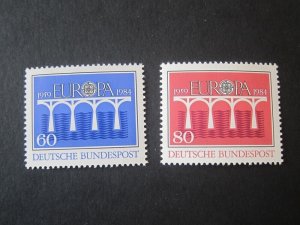 Germany 1984 Sc 1415-16 set MNH