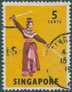 Singapore 1968 SG103 5c Sword Dance FU