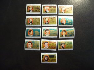 Stamps - Cuba - Scott# 1352-1364 - Mint Hinged Set of 13 Stamps