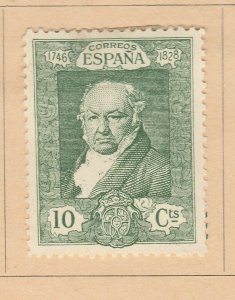 1930 A5P59F50 Spain 10c mint no gum-