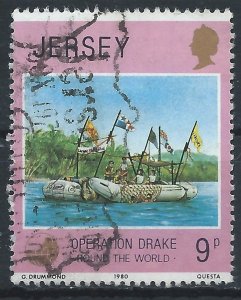 Jersey 1980 - 9p Operation Drake - SG239 used