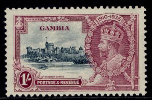 GAMBIA GV SG146, 1s slate & purple, M MINT. Cat £15.