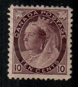 Canada Scott 83 Mint hinged VF (tiny thin on perfs) - CV $425.00