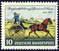 Scott #692 Thurn and Taxis MNH