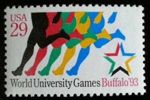 1993 29c World University Games Buffalo, New York Scott 2748 Mint F/VF NH