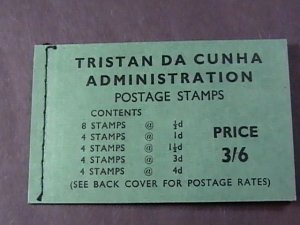 TRISTAN da CUNHA # 28a-34a-MNH--(SG # SB3)COMPLETE STITCHED BOOKLET--1960(#2)