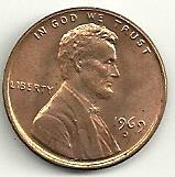 1969-D - Lincoln Head Cent - Uncirculated