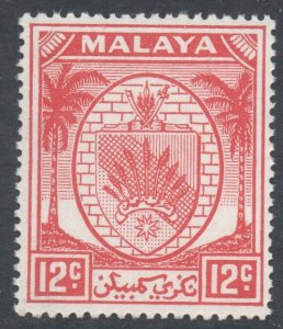 Malaya Negri Sembilan Scott 47 - SG51, 1949 George VI 12c MH*