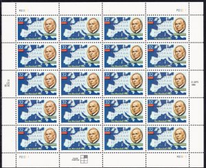 3141 Sheet of 20 MNH XF - Marshall Plan