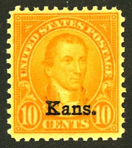 U.S. #668 MINT OG NH