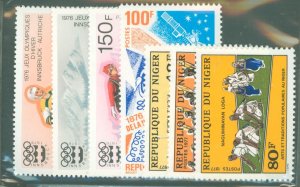 Niger #347/401  Single (Complete Set)