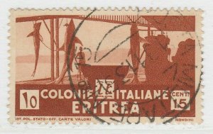 Eritrea 1933 15c Used Italy Colony A18P1F135