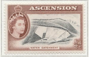 1956 BRITISH COLONY ASCENSION 1/2d MH* Stamp A4P15F39604-