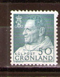 Greenland 58 MNH