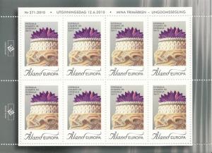 Aland 2011 Complete set of 12 Exhibition Stamps for Stamp Show Cities - sheets