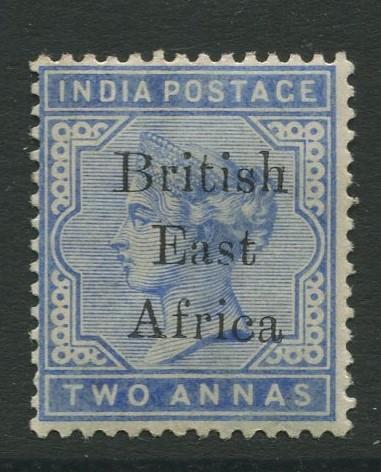 British East Africa -Scott 57 - QV Overprint Issue -1895 -MLH -Single 2a Stamp