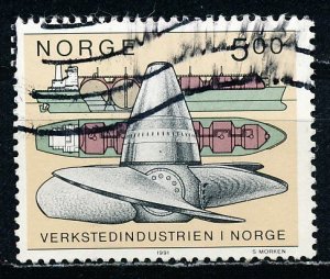 Norway #988 Single Used